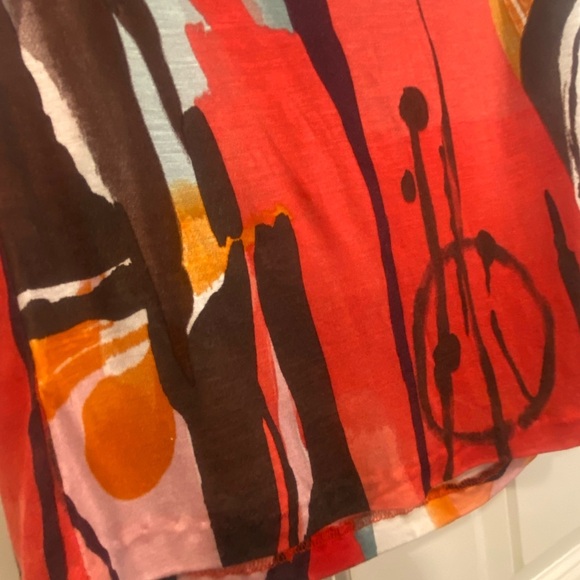Anthropologie Weston Wear Women’s Sleeveless Print Top New size medium - Picture 8 of 14